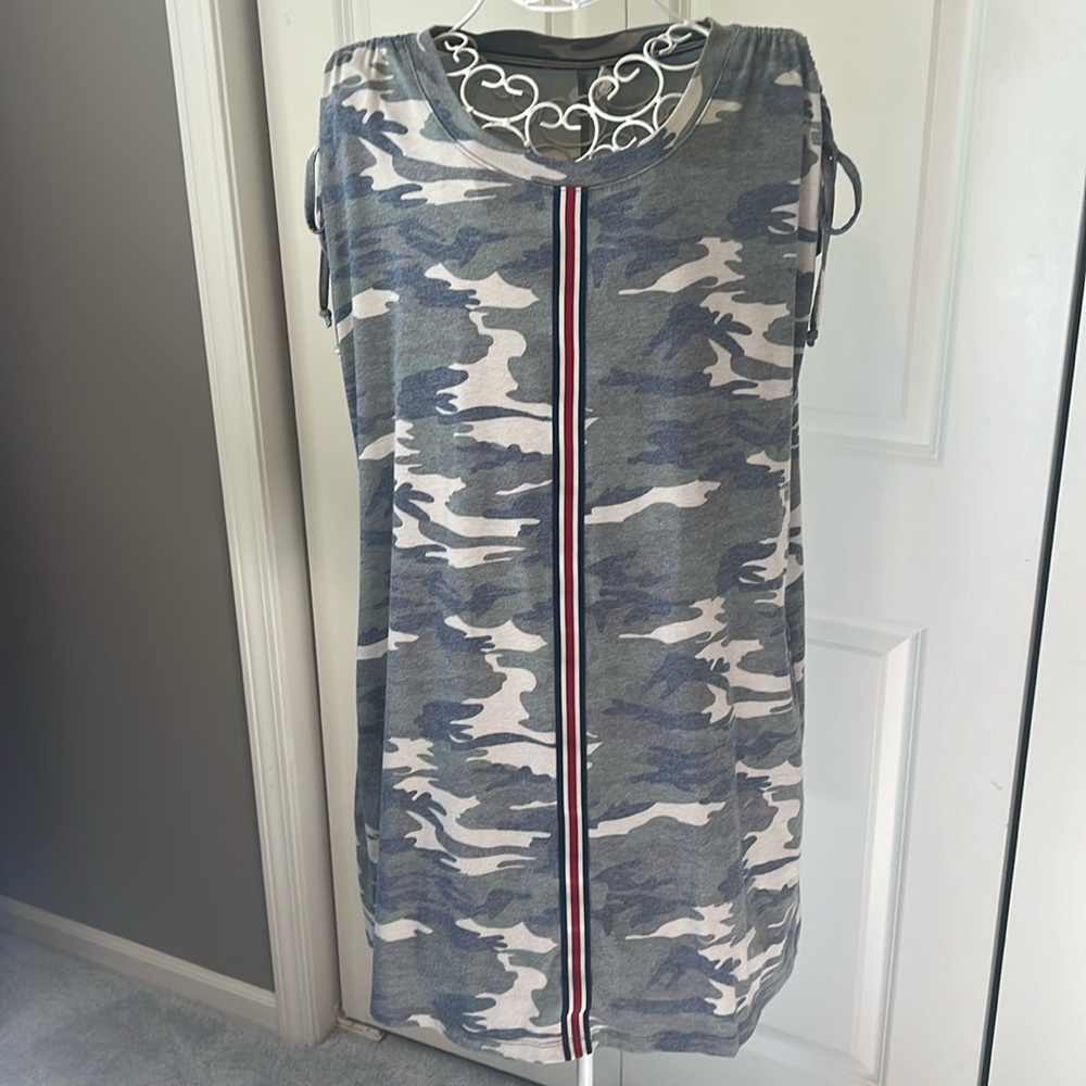 Mystree Camo Dress